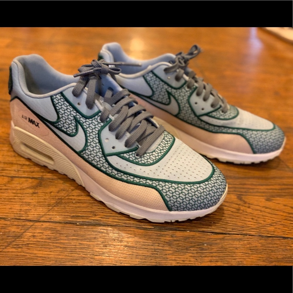 Nike Womens Air Max 90 Ultra 2.0 SI Blue Pink 10